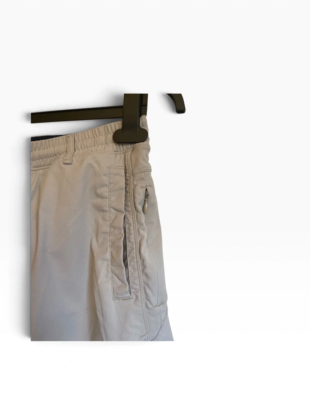 Birddogs Gym/Khaki Performance Shorts Elastic Waist Cargo